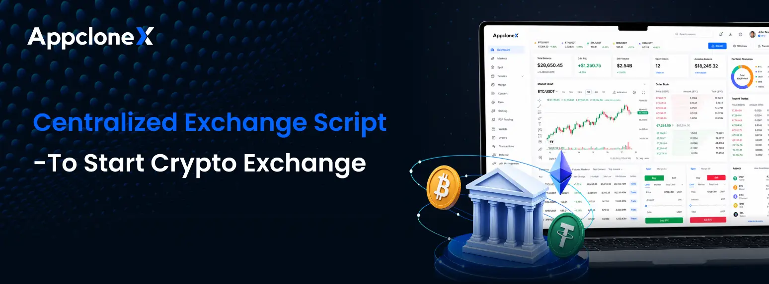 centralized exchange script