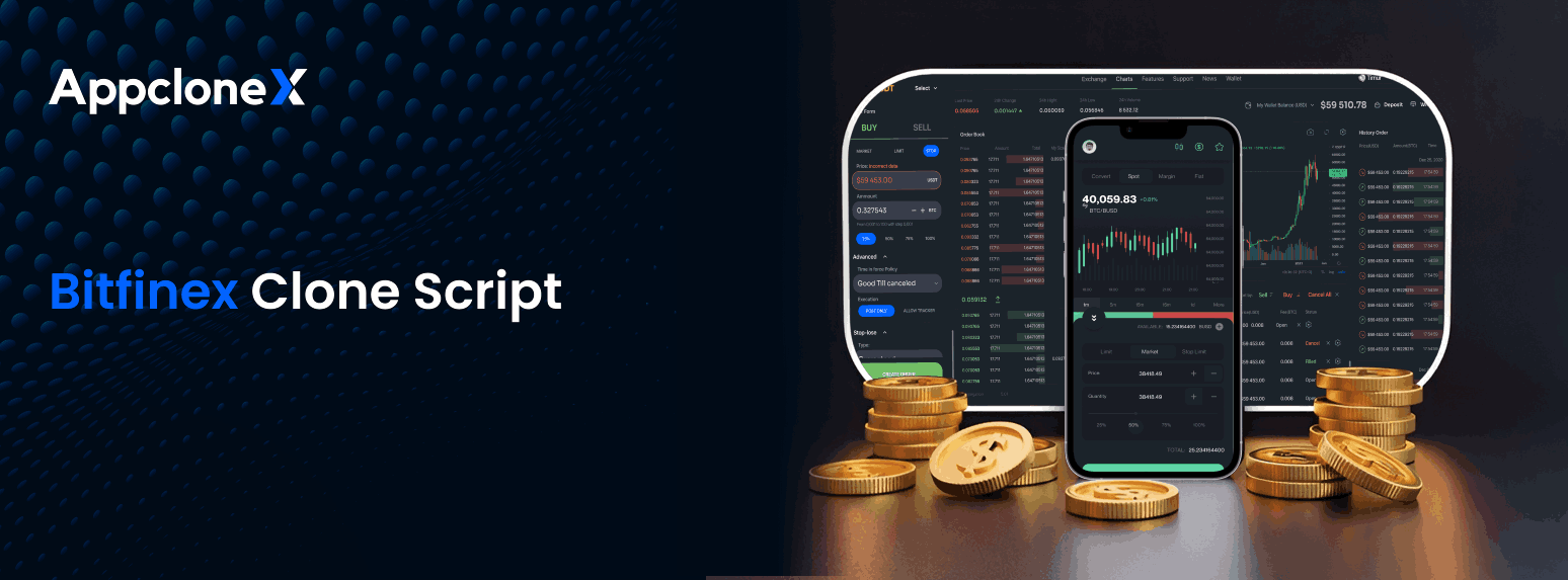 Bitfinex Clone Script to Launch a Crypto Exchange Platform