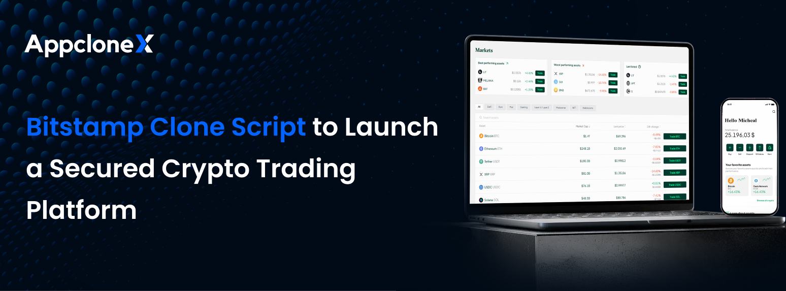 Bitstamp Clone Script to Launch an Exchange