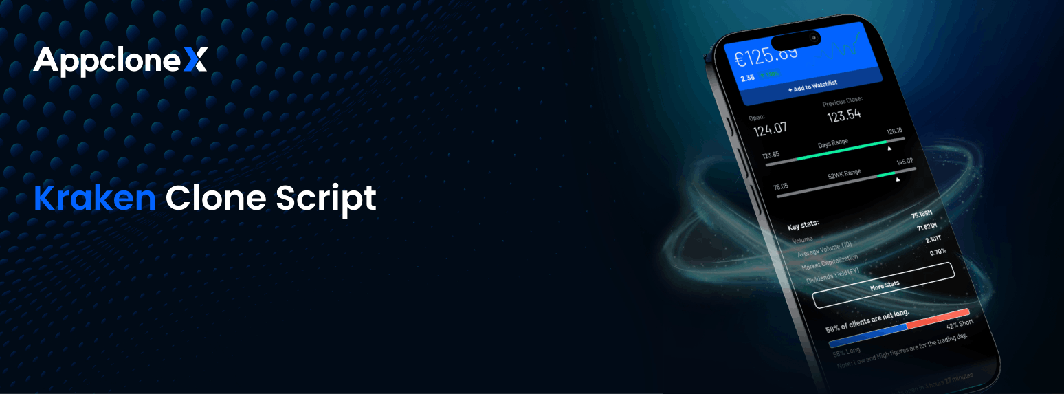 Kraken Clone Script | Launch a Crypto Exchange