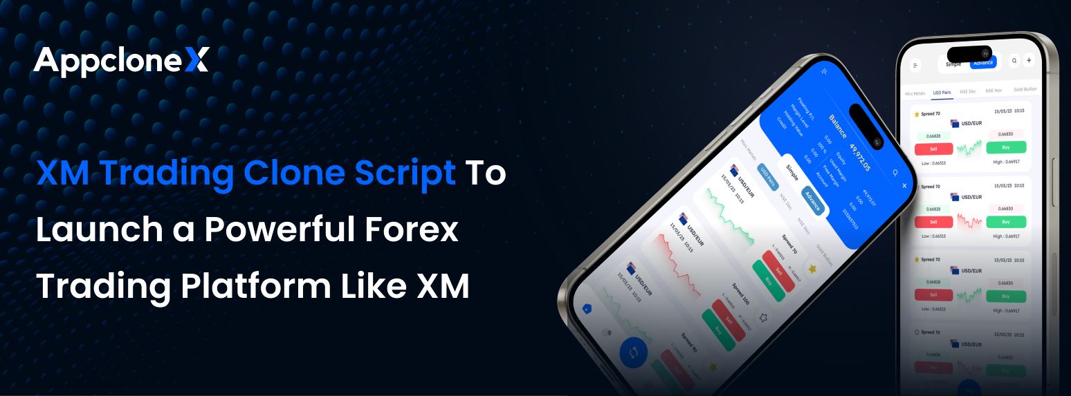 xm trading clone script