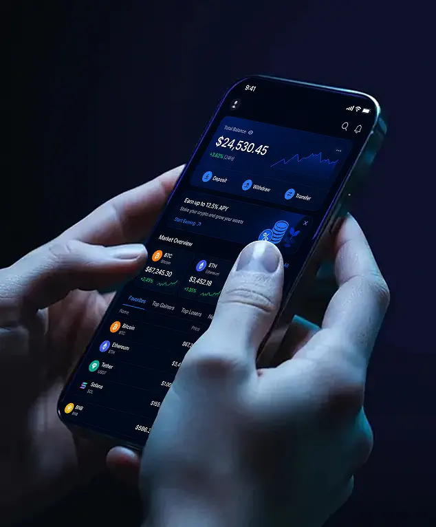 Crypto Mobile Trading App