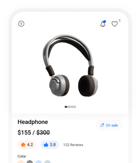 Android app interface