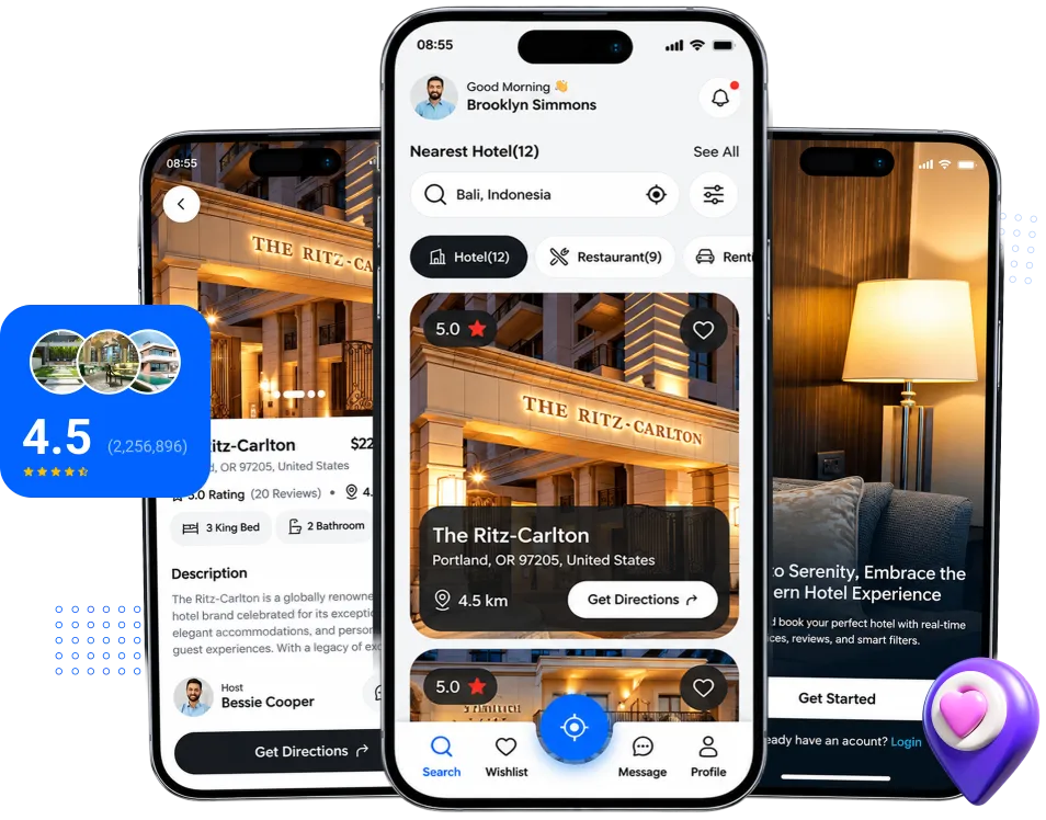 rental marketplace solution dashboardview