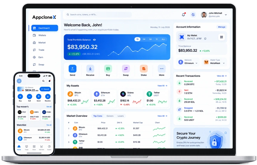 White Label Crypto Wallet