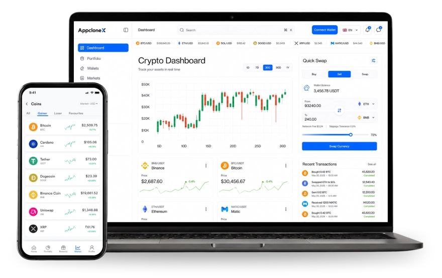 White label Decentralized Exchange Software